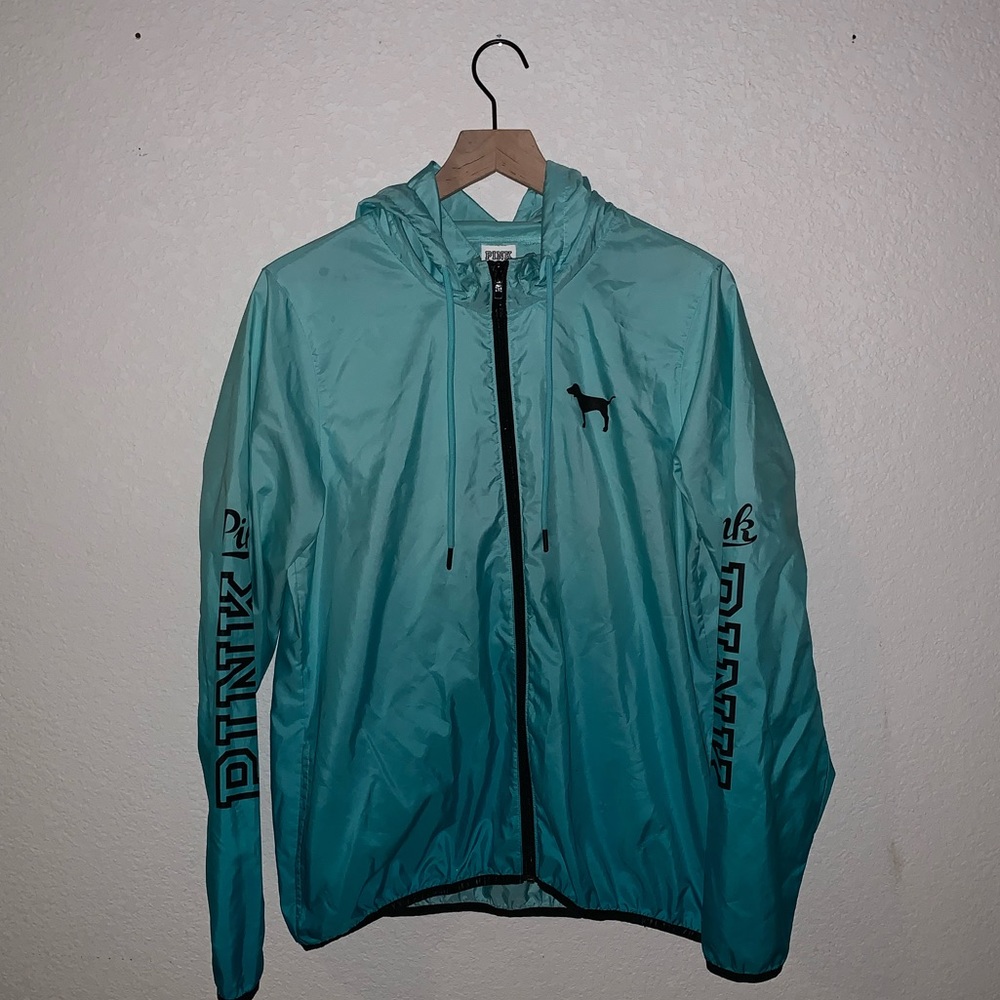 Victoria’s Secret pink rain jacket